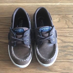 Boys Sperry size 11 toddler